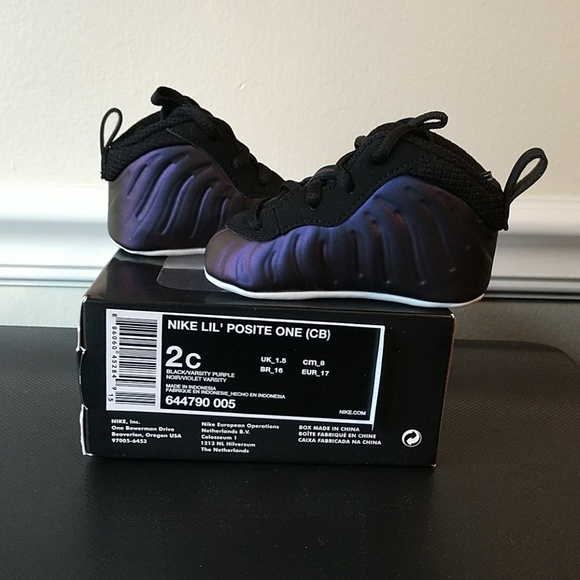 ๐ Sold Infant Nike Posite Sneakers! NWT - Picture 5 of 8